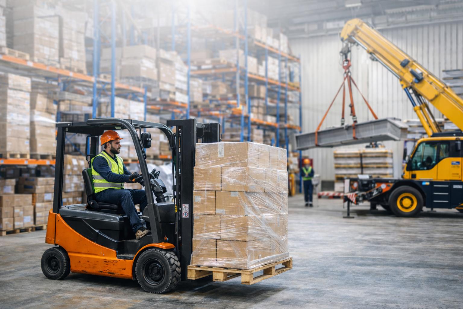 Iznajmljivanje viličara i dizalica